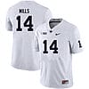 Penn State Tyrece Mills Jersey #14 College Football Game White With Name