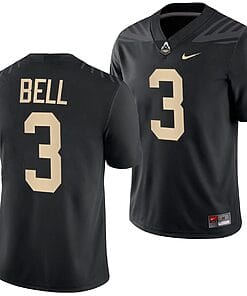 Purdue Boilermakers David Bell Jersey #3 College Football Black