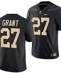 Purdue Boilermakers Marvin Grant Jersey #27 College Football Black