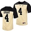 Purdue Boilermakers Marvin Grant Jersey #4 College Football Gold Vapor Untouchable