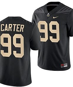 Purdue Boilermakers Micah Carter Jersey #99 College Football Black