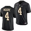 Purdue Boilermakers Rondale Moore Jersey #4 College Football Black