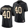 Purdue Boilermakers Zander Horvath Jersey #40 College Football Black