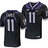 TCU Horned Frogs JoJo Earle Jersey #11 Alternate College Football Black Replica