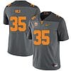 Tennessee Volunteers #35 Patrick Wilk Jersey College Football New Gray