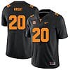 Tennessee Volunteers #20 Jaylen Wright Jersey College Football New Black