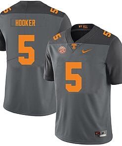 Tennessee Volunteers #5 Hendon Hooker Jersey College Football New Gray