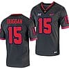 TCU Horned Frogs Max Duggan Jersey #15 Alternate College Football Replica Grey