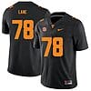 Tennessee Volunteers #78 Ollie Lane Jersey College Football New Black