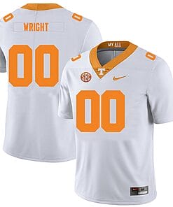 Tennessee Volunteers #00 Darnell Wright Jersey College Football New White
