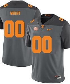 Tennessee Volunteers #00 Darnell Wright Jersey College Football New Gray