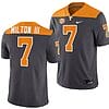 Tennessee Volunteers #7 Joe Milton III Jersey 2023 Artful Dodger Smokey Grey Alternate Football
