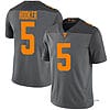 Tennessee Volunteers #5 Hendon Hooker Jersey College Football Gray