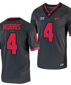 TCU Horned Frogs Chandler Morris Jersey #4 Alternate College Football Grey Replica