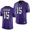 TCU Horned Frogs Max Duggan Jersey #15 Untouchable College Football Game Purple