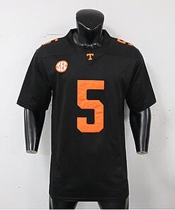 Tennessee Volunteers #5 Hendon Hooker Jersey College Football Black