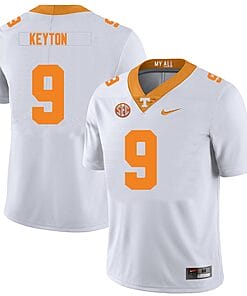 Tennessee Volunteers #9 Ramel Keyton Jersey College Football New White