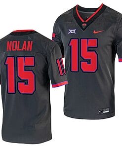 TCU Horned Frogs Chance Nolan Jersey #15 Alternate College Football Grey Replica