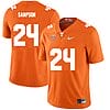Tennessee Volunteers #24 Dylan Sampson Jersey College Football New Orange