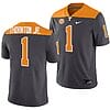 Tennessee Volunteers #1 Donte Thornton Jr Jersey 2023 Artful Dodger Smokey Grey Alternate Football