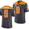 Tennessee Volunteers #9 Tyler Baron Jersey 2023 Artful Dodger Smokey Grey Alternate Football