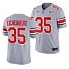 Tommy Eichenberg Jersey Ohio State Buckeyes #35 2023 Alternate Gray Limited Football
