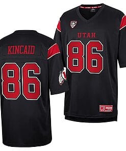 Utah Utes #86 Dalton Kincaid Jersey Throwback College Football Black