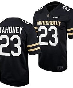 Vanderbilt Commodores Jaylen Mahoney Jersey #23 Home College Football Black