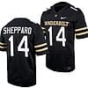 Vanderbilt Commodores Will Sheppard Jersey #14 Home College Football Black