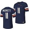 Virginia Cavaliers Tony Muskett Jersey #11 College NIL Football Game 2023 Navy