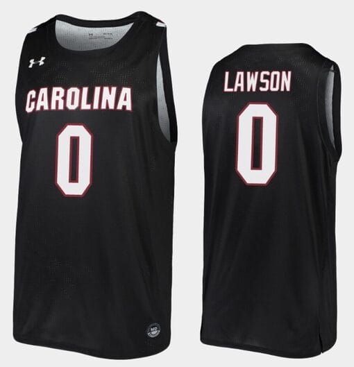AJ Lawson Jersey #00 South Carolina Gamecocks College Basketball Black