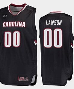 AJ Lawson Jersey #00 South Carolina Gamecocks College Basketball Black Replica