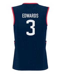 Aaliyah Edwards Jersey UConn Huskies College Basketball Navy 31 1