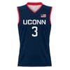Aaliyah Edwards Jersey #3 UConn Huskies College Basketball Navy