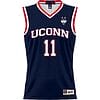 Alex Karaban Jersey #11 UConn Huskies College Basketball No Name Navy