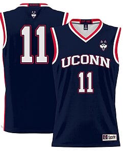 Alex Karaban Jersey UConn Huskies College Basketball No Name Navy 111