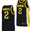 Amarion Nimmers Jersey #2 Iowa Hawkeyes College Basketball Black