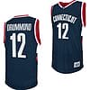 Andre Drummond Jersey UConn Huskies College Basketball Navy Retro #12