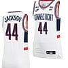 Andre Jackson Jr Jersey UConn Huskies College Basketball Alumni White #44