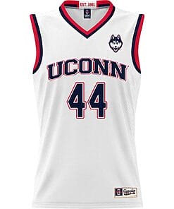 Andre Jackson Jr Jersey #44 UConn Huskies College Basketball White