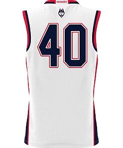 Andre Johnson Jr Jersey UConn Huskies College Basketball White 401 2