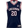 Andrew Hurley Jersey #20 UConn Huskies College Basketball No Name Navy
