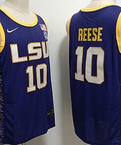 Angel Reese Jersey #10 Lsu Tigers College Basketball Stitched Purple
