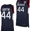 Aubrey Griffin Jersey UConn Huskies College Basketball Navy Replica #44