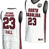 Bree Hall Jersey #23 South Carolina Gamecocks 2024 NCAA Basketball National Champions White