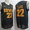 Caitlin Clark Jersey #22 Iowa Hawkeyes College Basketball Stitched Black