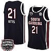 Chloe Kitts Jersey #21 South Carolina Gamecocks 2024 NCAA Basketball National Champions Black