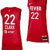 Caitlin Clark Jersey #22 Indiana Fever Basketball 2023 Rebel Edition Unisex Victory Red