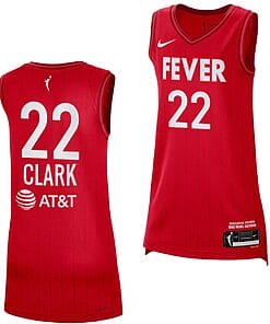 Caitlin Clark Jersey #22 Indiana Fever Basketball 2023 Rebel Edition Unisex Victory Red