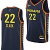 Caitlin Clark Jersey #22 Indiana Fever Basketball 2024 WNBA Draft Explorer Edition Stitched Navy